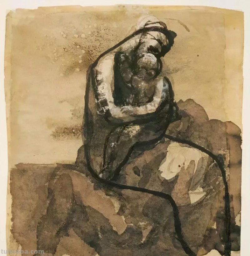 法国雕塑家奥古斯特·罗丹，速写合集