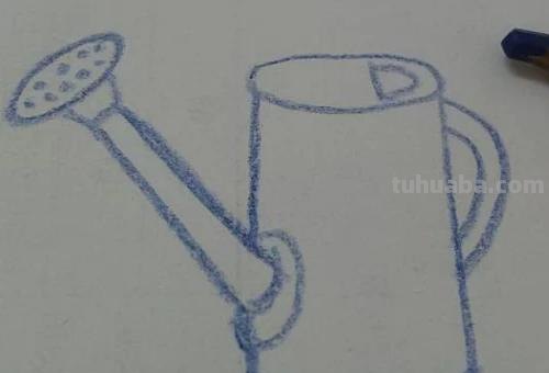 水壶怎么画简笔画（水壶怎么画简笔画 浇花）