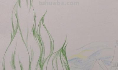 普通彩铅怎么画小清新星空（普通彩铅怎么画小清新星空画）