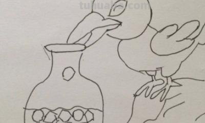 乌鸦怎么画简笔画(乌鸦怎么画简笔画可爱) 乌鸦怎么画简笔画(乌鸦怎么画简笔画可爱)