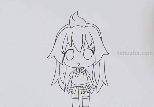 怎么画动漫人物简笔画(怎么画动漫人物简笔画 少女) 怎么画动漫人物简笔画(怎么画动漫人物简笔画 少女)