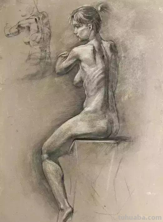 列宾美院教授珍藏的88幅素描，你们看完可以说都去过列宾进修了