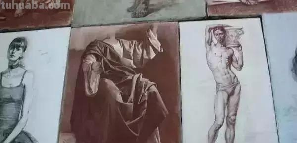 列宾美院教授珍藏的88幅素描，你们看完可以说都去过列宾进修了