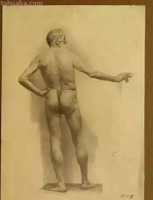 列宾美院教授珍藏的88幅素描，你们看完可以说都去过列宾进修了