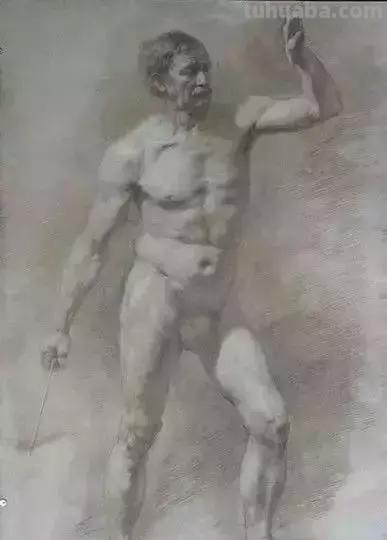 列宾美院教授珍藏的88幅素描，你们看完可以说都去过列宾进修了