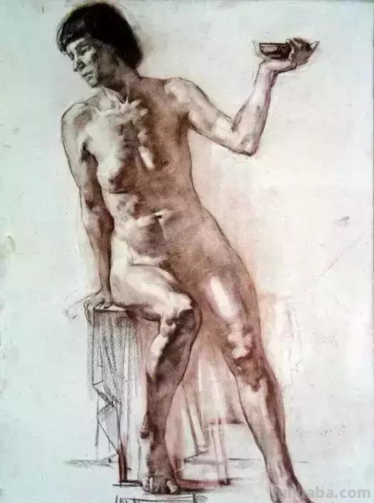 列宾美院教授珍藏的88幅素描，你们看完可以说都去过列宾进修了