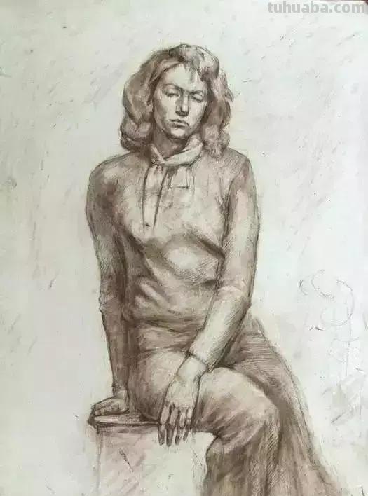 列宾美院教授珍藏的88幅素描，你们看完可以说都去过列宾进修了