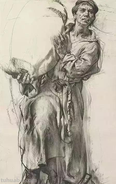 列宾美院教授珍藏的88幅素描，你们看完可以说都去过列宾进修了