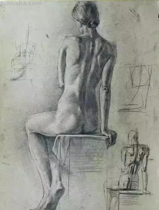 列宾美院教授珍藏的88幅素描，你们看完可以说都去过列宾进修了