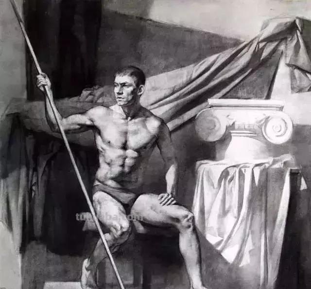 列宾美院教授珍藏的88幅素描，你们看完可以说都去过列宾进修了