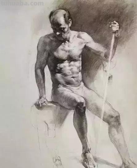 列宾美院教授珍藏的88幅素描，你们看完可以说都去过列宾进修了