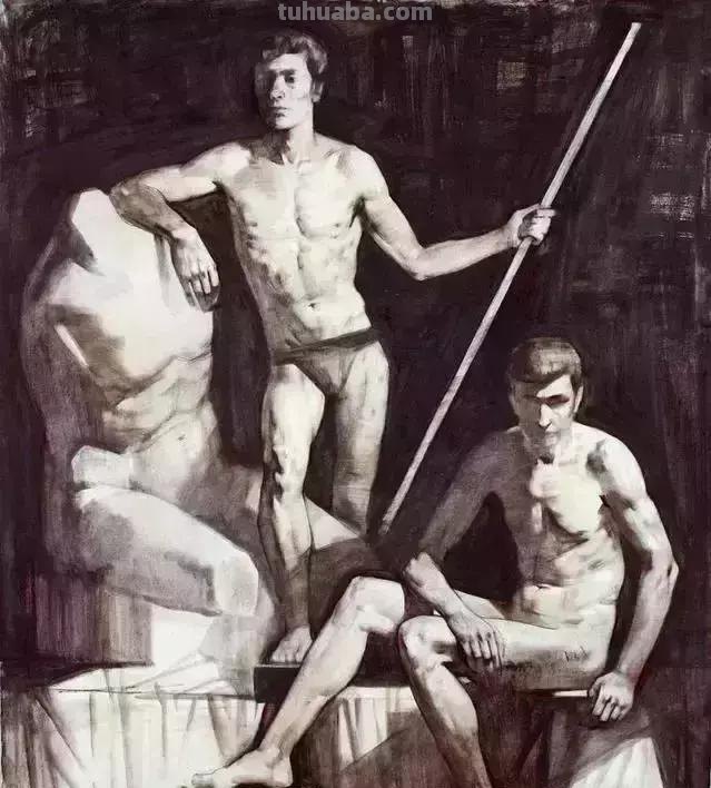 列宾美院教授珍藏的88幅素描，你们看完可以说都去过列宾进修了