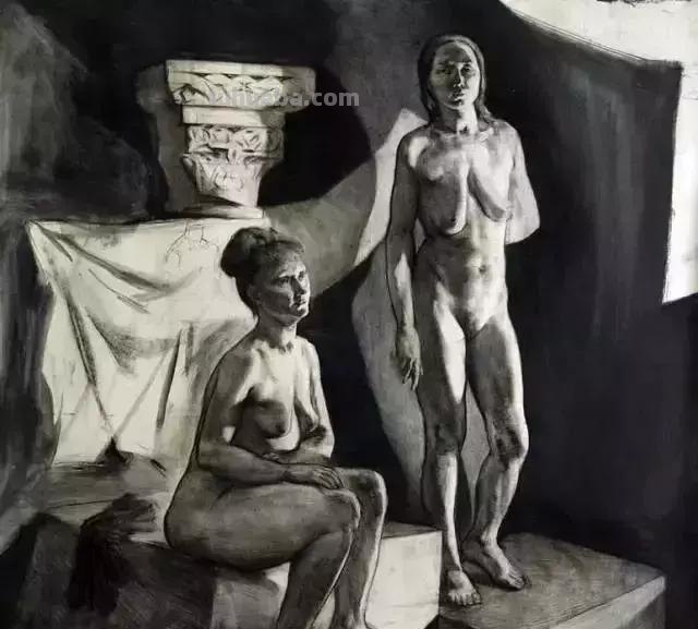 列宾美院教授珍藏的88幅素描，你们看完可以说都去过列宾进修了