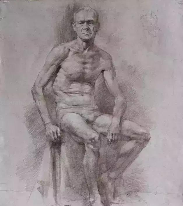 列宾美院教授珍藏的88幅素描，你们看完可以说都去过列宾进修了