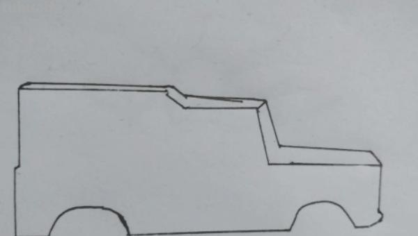 吉普车速写（吉普车速写图片）