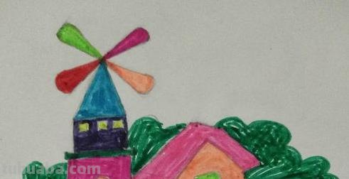 风车怎么画简笔画(简单风车怎么画简笔画) 风车怎么画简笔画(简单风车怎么画简笔画)