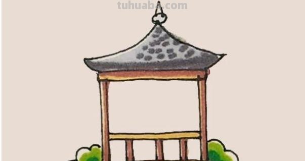 亭子怎么画简笔画(亭子怎么画简笔画又漂亮) 亭子怎么画简笔画(亭子怎么画简笔画又漂亮)