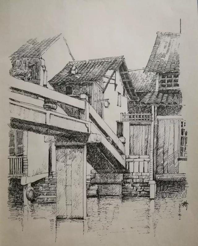 钢笔速写建筑入门(钢笔速写建筑入门线条) 钢笔速写建筑入门(钢笔速写建筑入门线条)