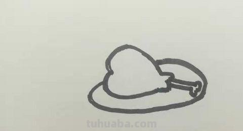 鸡腿怎么画简笔画(鸡腿怎么画简笔画图片) 鸡腿怎么画简笔画(鸡腿怎么画简笔画图片)