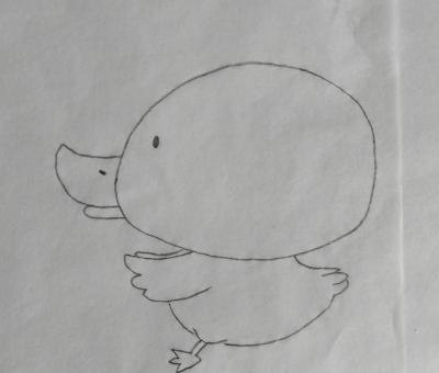 简笔画小鸭子怎么画（简笔画小鸭子怎么画视频）