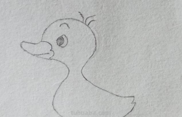 简笔画小鸭子怎么画（简笔画小鸭子怎么画视频）