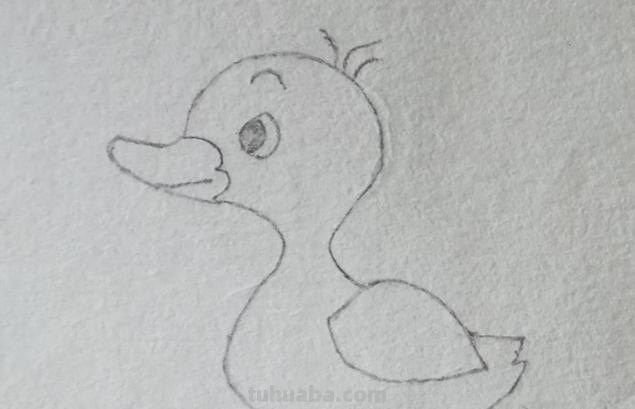 简笔画小鸭子怎么画（简笔画小鸭子怎么画视频）