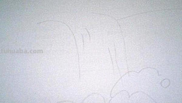 瀑布怎么画简笔画（紫藤萝瀑布怎么画简笔画）