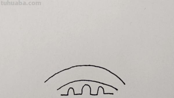 瀑布怎么画简笔画（紫藤萝瀑布怎么画简笔画）