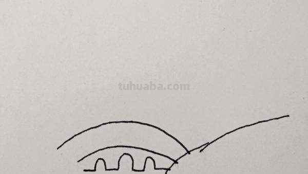 瀑布怎么画简笔画（紫藤萝瀑布怎么画简笔画）