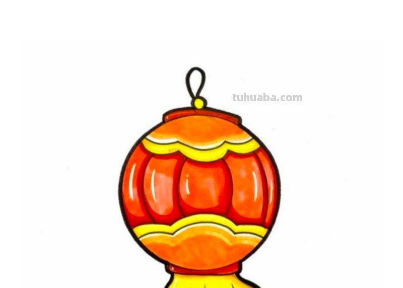 灯笼的简笔画怎么画（灯笼的简笔画怎么画又漂亮又简单）
