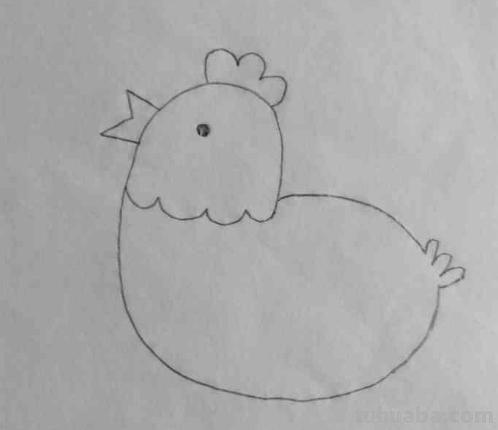 母鸡怎么画简笔画(母鸡怎么画简笔画简单又漂亮) 母鸡怎么画简笔画(母鸡怎么画简笔画简单又漂亮)