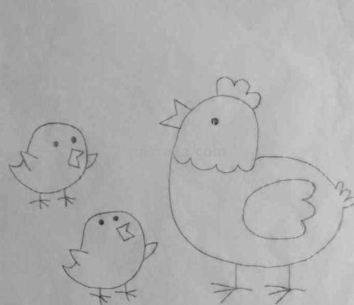 母鸡怎么画简笔画(母鸡怎么画简笔画简单又漂亮) 母鸡怎么画简笔画(母鸡怎么画简笔画简单又漂亮)