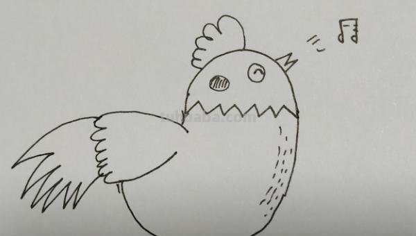 母鸡怎么画简笔画(母鸡怎么画简笔画简单又漂亮) 母鸡怎么画简笔画(母鸡怎么画简笔画简单又漂亮)