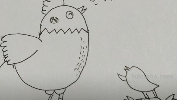 母鸡怎么画简笔画(母鸡怎么画简笔画简单又漂亮) 母鸡怎么画简笔画(母鸡怎么画简笔画简单又漂亮)