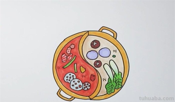 锅怎么画简笔画() 锅怎么画简笔画()
