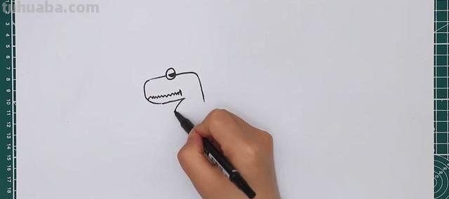 怎么画霸王龙简笔画(怎么画霸王龙简笔画图片) 怎么画霸王龙简笔画(怎么画霸王龙简笔画图片)