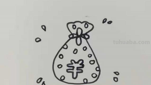 钱怎么画简笔画(钱怎么画简笔画100元) 钱怎么画简笔画(钱怎么画简笔画100元)