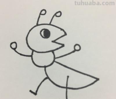 怎么画蚂蚁的简笔画(怎么画蚂蚁的简笔画图片) 怎么画蚂蚁的简笔画(怎么画蚂蚁的简笔画图片)