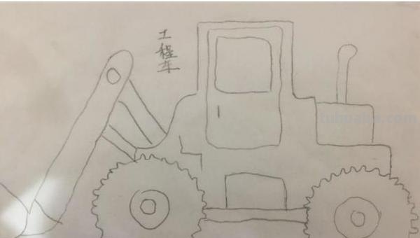 工程车速写（工程车速写图片）