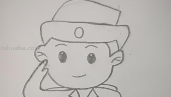 警察的简笔画怎么画(警察的简笔画怎么画 涂色) 警察的简笔画怎么画(警察的简笔画怎么画 涂色)