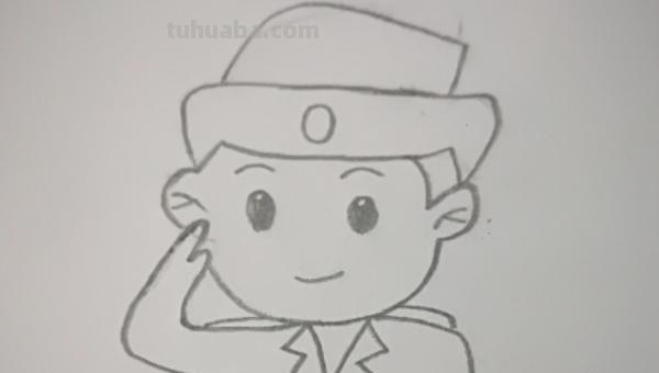 警察的简笔画怎么画(警察的简笔画怎么画 涂色) 警察的简笔画怎么画(警察的简笔画怎么画 涂色)
