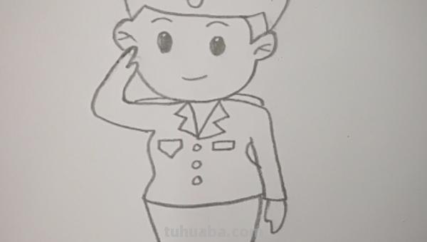 警察的简笔画怎么画(警察的简笔画怎么画 涂色) 警察的简笔画怎么画(警察的简笔画怎么画 涂色)