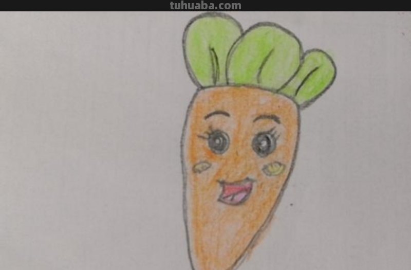 胡萝卜怎么画简笔画() 胡萝卜怎么画简笔画()