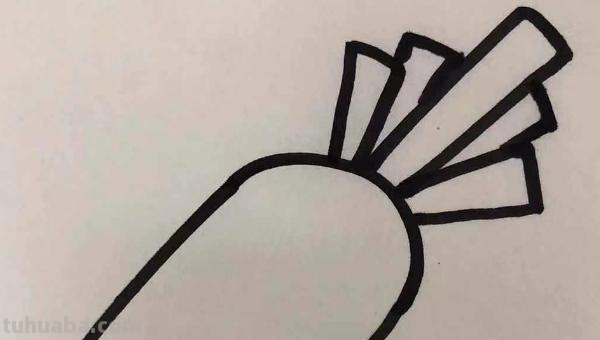 胡萝卜怎么画简笔画() 胡萝卜怎么画简笔画()
