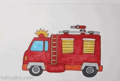 消防车怎么画简笔画(消防车怎么画简笔画图片) 消防车怎么画简笔画(消防车怎么画简笔画图片)