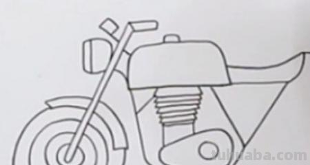 摩托车怎么画简笔画(摩托车怎么画简笔画?) 摩托车怎么画简笔画(摩托车怎么画简笔画?)