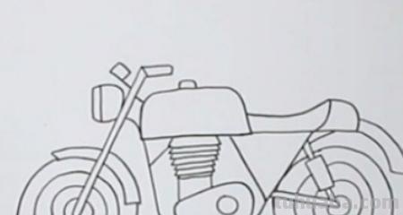 摩托车怎么画简笔画(摩托车怎么画简笔画?) 摩托车怎么画简笔画(摩托车怎么画简笔画?)