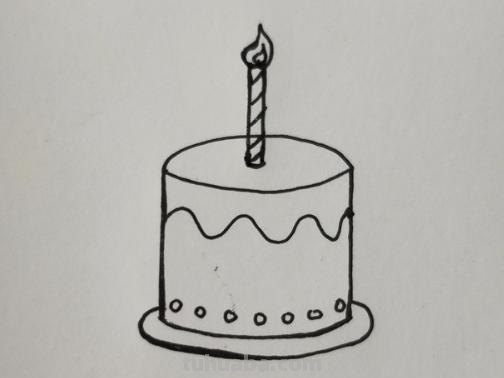 生日蛋糕怎么画简笔画(生日蛋糕怎么画简笔画 简单漂亮) 生日蛋糕怎么画简笔画(生日蛋糕怎么画简笔画 简单漂亮)