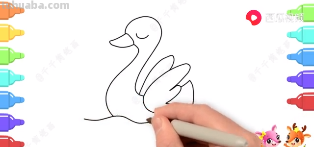天鹅彩铅怎么画(天鹅彩铅怎么画好看) 天鹅彩铅怎么画(天鹅彩铅怎么画好看)