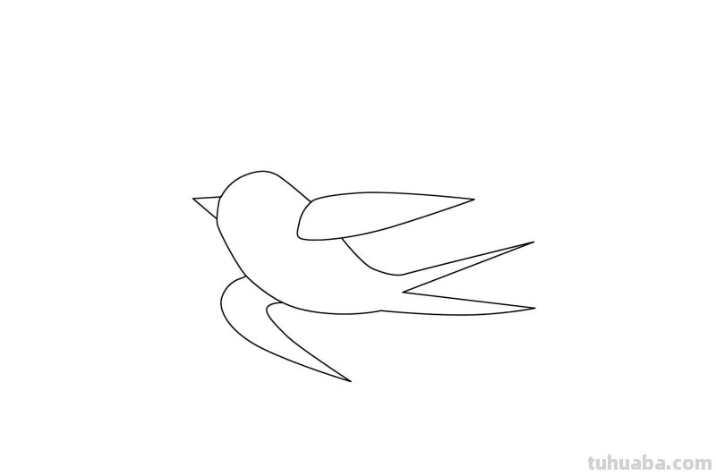 小燕子怎么画简笔画(小燕子怎么画简笔画 一步一步) 小燕子怎么画简笔画(小燕子怎么画简笔画 一步一步)